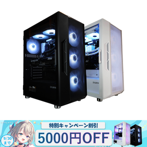【VERTEX-G サイドガラスモデル】Ryzen7 7800X3D × RTX5070Ti