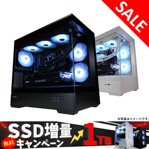 【VERTEX-G ピラーレスモデル】Ryzen7 7800X3D × RTX5060Ti