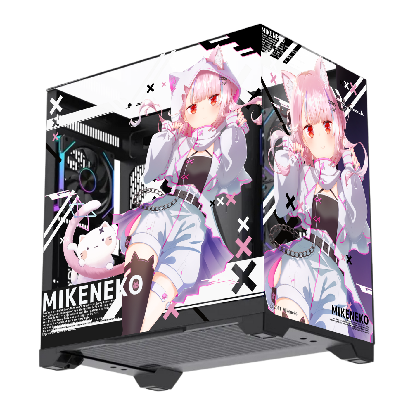 みけねこコラボゲーミングPC RTX5060搭載モデル