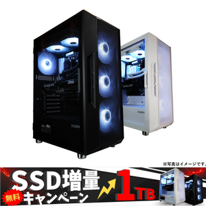 【VERTEX-G サイドガラスモデル】Ryzen7 7800X3D × RTX5070Ti