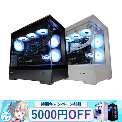 【VERTEX-G ピラーレスモデル】Ryzen7 7800X3D × RTX5060Ti